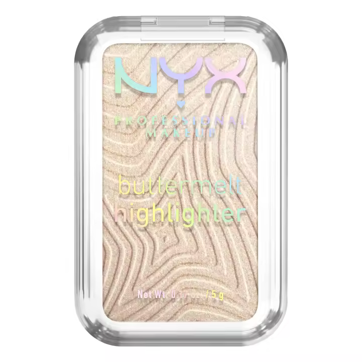 NYX Professional Makeup | Buttermelt Highlighter de alta pigmentación, se funde suavemente con todo tipo de tonos de piel. - 1