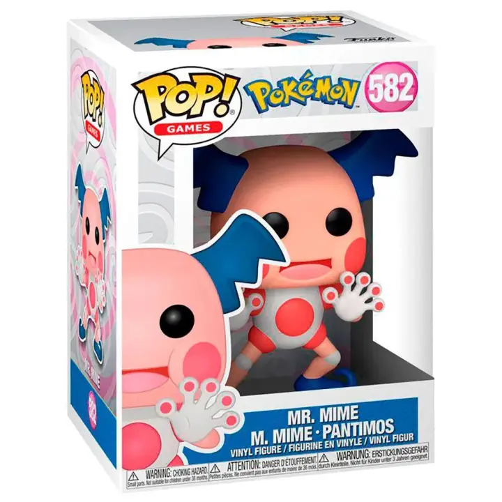 Funko Figura Pop Pokemon Mr. Mime - 1