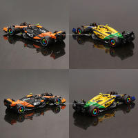 Modelo De Coche De F1 Bburago 1:43 McLaren Mcl38 Gran Premio De Mónaco Lando Norris #4 Y #81 Aleación De Metal Para Juguetes Y Regalos - details 4