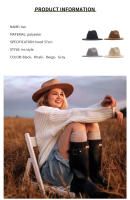 Gorro De Paja Panamá Clásico Para Hombres Y Mujeres Estilo Cowgirl Western Gorro De Paja De Moda Para Jazz Y Escena Del Escenario - details 5