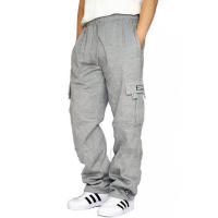 Nuevos Pantalones Deportivos Largos Para Hombres Y Mujeres 2024 Pantalones De Correr Sueltos Y Suaves De Fleece Para Otoño E Invierno Talla Verdadera Color Variado - details 13