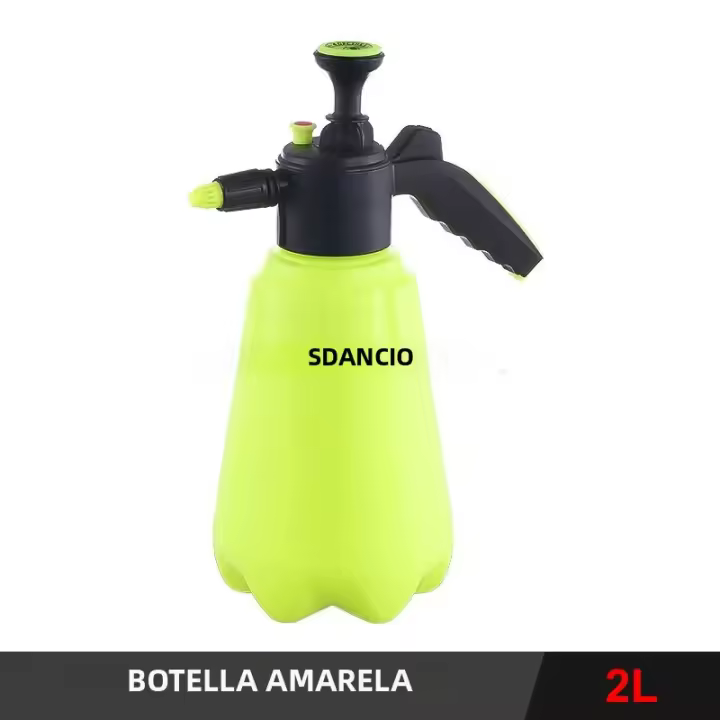 Botella De Lava Coche SEAMETAL 2L/3L Con Bomba De Mano Pneumática Canon Espuma Para Jardín Y Riego Uso Multifuncional En El Hogar Y Automóvil - 1