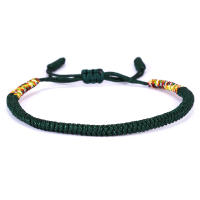 Pulsera Ajustable De Hilo Rojo Para Mujeres Y Hombres Hecha a Mano Con Nudos Budistas De Tíbet Pulsera De Oración De Sueños Joyería De Amistad Regalo - details 21