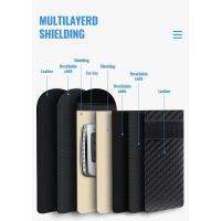 Bolsa Faraday Para Llave De Coche Protector De Caja De RFID Bloqueador De Señal Anti-Robo De Doble Capa De Fibra De Carbono - details 5