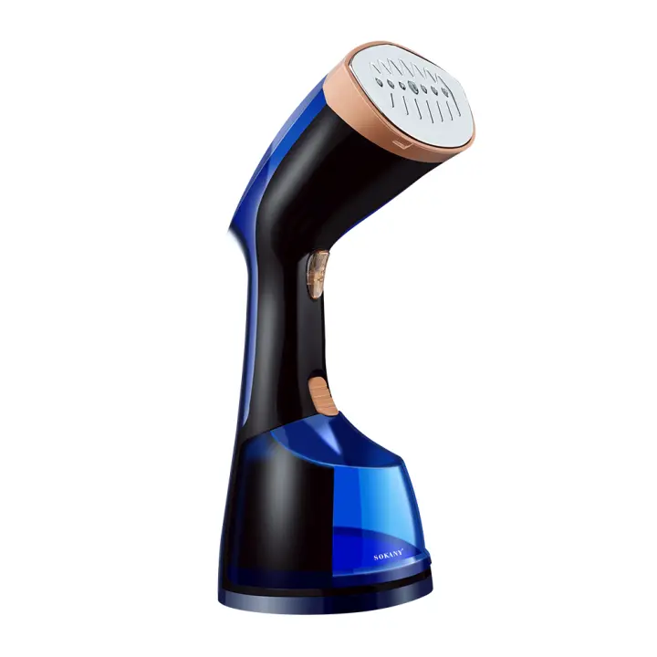 Plancha al vapor vertical 1200W, steamer portatil 250ml, cable 1,5m, calentamiento rapido. Sokany - 1