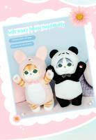 Muñeco De Peluche De Mofusand Tiburón Gato Panda Conejo Dibujos Animados Cojín De Abrazo Decoración De Habitación Regalo De Cumpleaños Kawaii - details 4