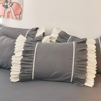 Funda De Almohada Princesa Con Volantes Múltiples Colores Cómoda Para Adultos Y Niños Tamaño 48x74cm Material Poliéster/Celulosa - details 12
