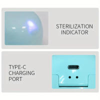 Esterilizador Portátil Para Biberón Y Chupete De UV Mini Para Biberón Y Chupetes De Bebé Estérilizador De Mordedores Y Bombillas De Pecho - details 5