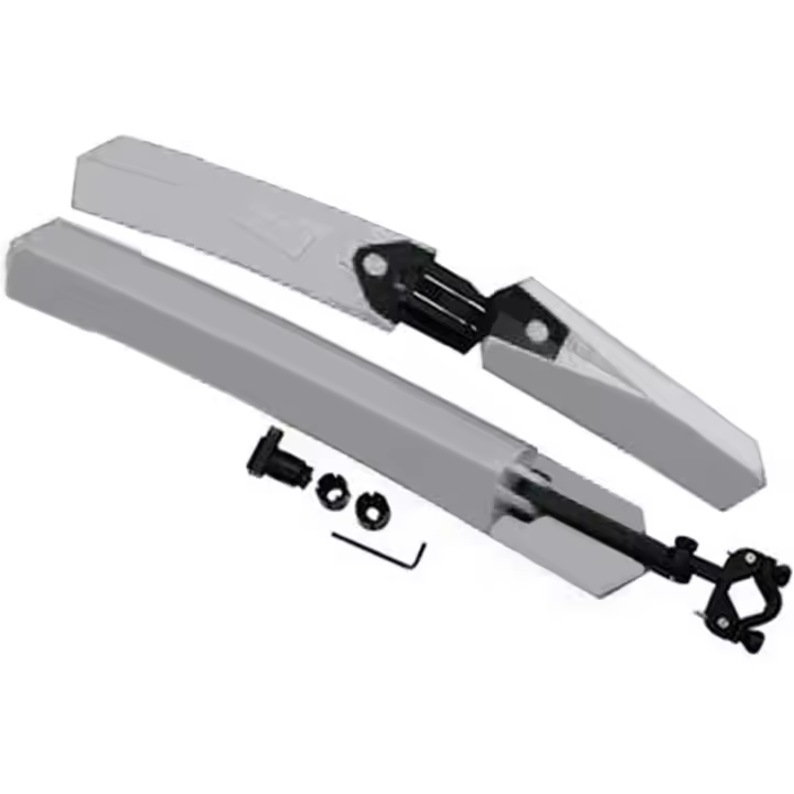 Juego de guardabarros y bicicletas-Espesante universal y ampliar los guardabarros Bicicletas de montaña, guardabarros delantero y trasero, guardabarros y A; Bicicletas ajustables para bicicleta de carretera de montaña, Rojo - 1