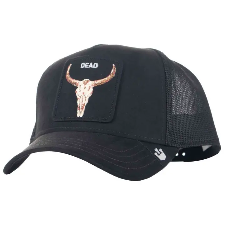 Gorra GOORIN BROS The Suede Skull para unisex en color negro - 1