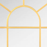 Espejo de Pared Decorativo - Diseño de Ventana de Arco con Marco Dorado - Estilo Moderno y Elegante para Salón, Dormitorio o Entrada - details 1