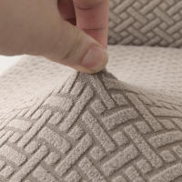 Cubierta De Silla Jacquard Talla XL Con Espalda Para Bodas Y Comedor Cubierta De Asiento Moderna Resistente Al Envejecimiento Para Sillas De Cocina - details 6