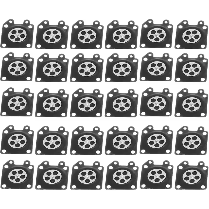 Carburetor Diaphragm, 30pcs/set Durable Diaphragm Gasket, High Precision Rubber For ZAMA 2500/3800 4500 - 1
