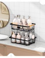 Cesta De Frutas Y Verduras De Metal Con Gancho Y Mango De Madera Organizador Desmontable Y Plegable Para Cocina - details 13