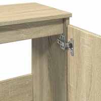 vidaXL Armario de baño madera de ingeniería roble Sonoma 58x33x60 cm - details 5