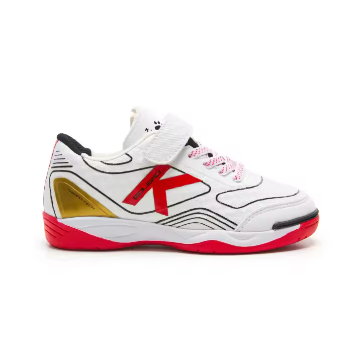 Kelme Zapatillas De Fútbol Sala De Niño Goleiro Kids Elastic Blanco - 1