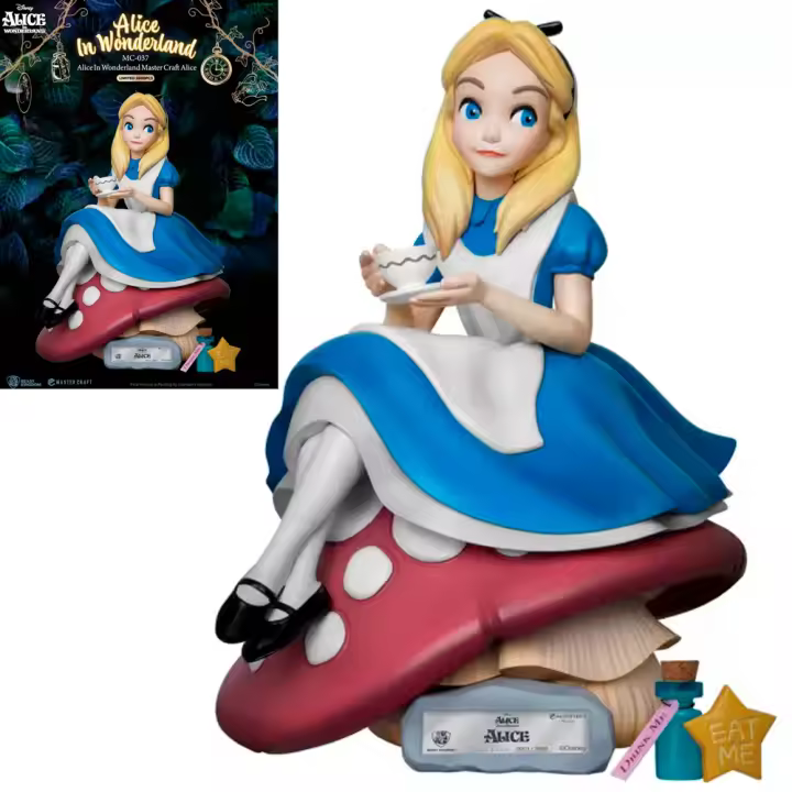 Beast Kingdom Toys  Figura Alicia en el País de Las Maravillas Estatua Master Craft Alice 36 cm edición limitada - 1