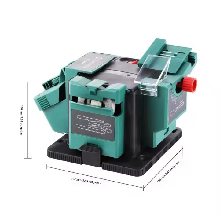 Multifuncional Afilador Eléctrico Universal Montaje En Banco Afilador De Multipropósito Para Cuchillo Tijera Hoja De Taladro HSS - 1