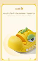 Chupines De Dinosaurio Para Niños Antideslizantes Y Anti-collisión Uso Doméstico Y Baño Tallas Para 2-14 Años Disponibles En Colores Variados - details 5