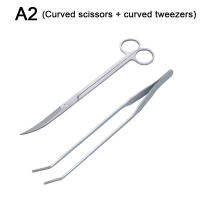 Juego De Herramientas Para Acuario Acrílico Y Hierba Con Tijeras Y Pinzas De Acero Inoxidable Herramientas De Limpieza Para Tanque De Peces Accesorios Para Acuario - details 1