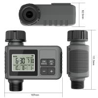 Timbre De Agua Automático Insoma Sistema De Riego Inteligente Con Pantalla LCD IPX7 Para Jardín Equipo De Programación De Rociador - details 2