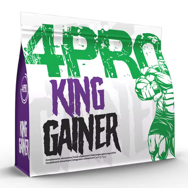 4-PRO Nutrition King Gainer 5 kilos - Ganador de Peso - Subir volumen rápido - 1