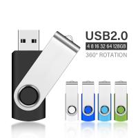 Nueva OTG USB Flash Drive 2.0 Pen Drive En Metal De 128GB 64GB 32GB 16GB 8GB 4GB Para Dispositivos - details 0