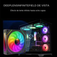 Ventilador De Torre 120mm Prism 4Pro ARGB Con Iluminación Sincronizada 3PIN Y 4PIN PWM Ventilador De Enfriamiento Para PC - details 2