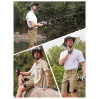 TACVASEN Pantalones Cortos Ligeros Para Hombre Verano Trabajo Camuflaje Múltiples Bolsillos Secado Rápido Pesca Senderismo - details 4