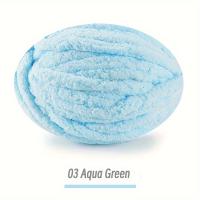 Yarn De Chénille Multicolor Para Tejer Y Crochet 250g/Bola Hilo Grueso Suave Y Cálido Para Mantel Cojín Bufanda Unisex - details 9