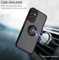 Estuche Mate Antichoque Para Samsung Galaxy A11 A24 A25 A33 A34 A54 A05S A15 Con Anillo Magnético Soporte Y Protección Completa - details 3