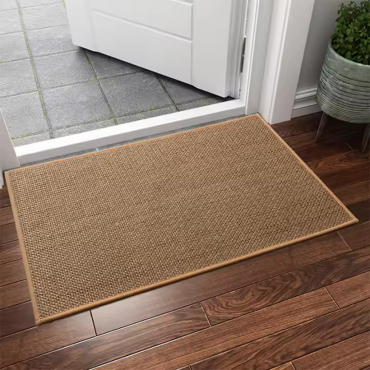 Alfombra De Entrada Para Exteriores E Interiores Antideslizante Y Absorbente De Látex Y Goma Alfombrilla Suave Para Zapatos Resistente Al Agua Y Arrugas - 1