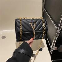 Bolso De Mano Pequeño En V De Lujo 22*15*7cm Para Mujer Bolso De Hombro Cadena Moda Popular Bolsos De Tote Diseñador Versátil - details 23