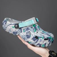 Nuevos Sandalias De Verano Para Hombres 2024 Zapatillas De Jardín Al Aire Libre Clogs Casual Moda Lujo Zapatos Cómodos Para El Hogar Tallas 40-47 - details 21