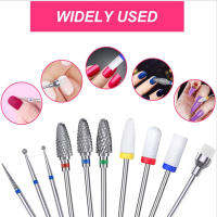 Juego De 10 Piezas De Cortadores De Uñas Para Manicura Cerámica Herramienta Para Eliminar Gel Y Esmalte Compatible Con Taladro - details 3