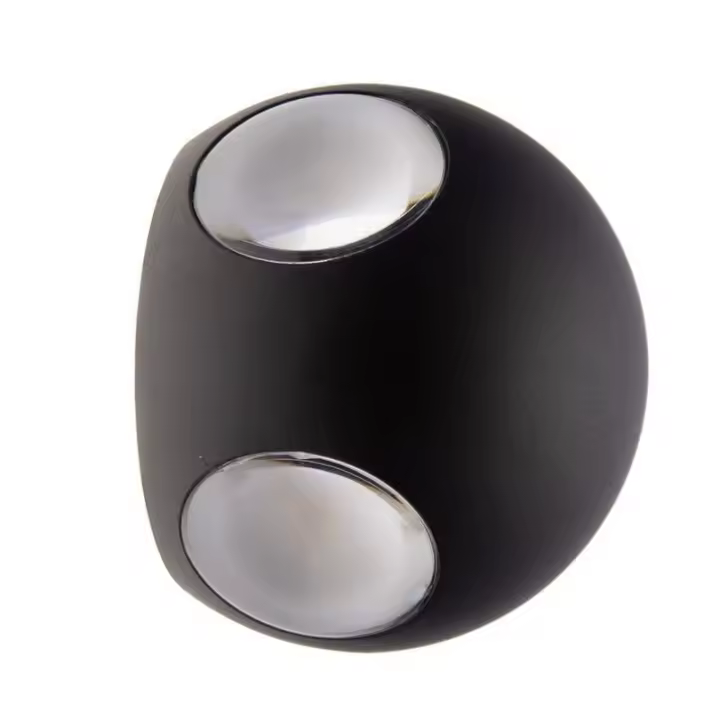 ALPINALUZ Aplique de Pared LED IP44 12W 2700K Metal Impermeable - 1