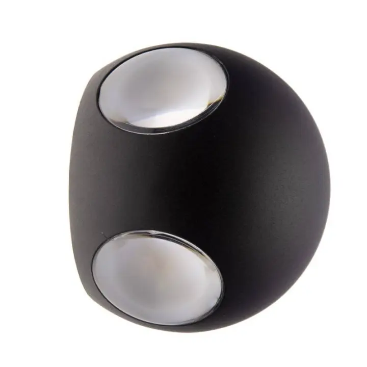 ALPINALUZ Aplique de Pared LED IP44 12W 2700K Metal Impermeable - 1