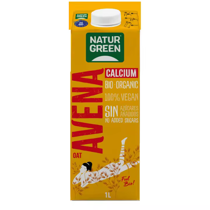 Naturgreen Bebida Ecológica De Avena 1L - 1