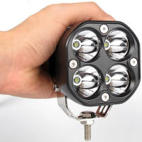 Luz De Trabajo LED 3 Pulgadas 12V-30V Faro Cuadrado De Enfocamiento Para Motocicleta Luz De Conducción Para Offroad Tractores Camiones Y Automóviles Faro Antiniebla - details 3