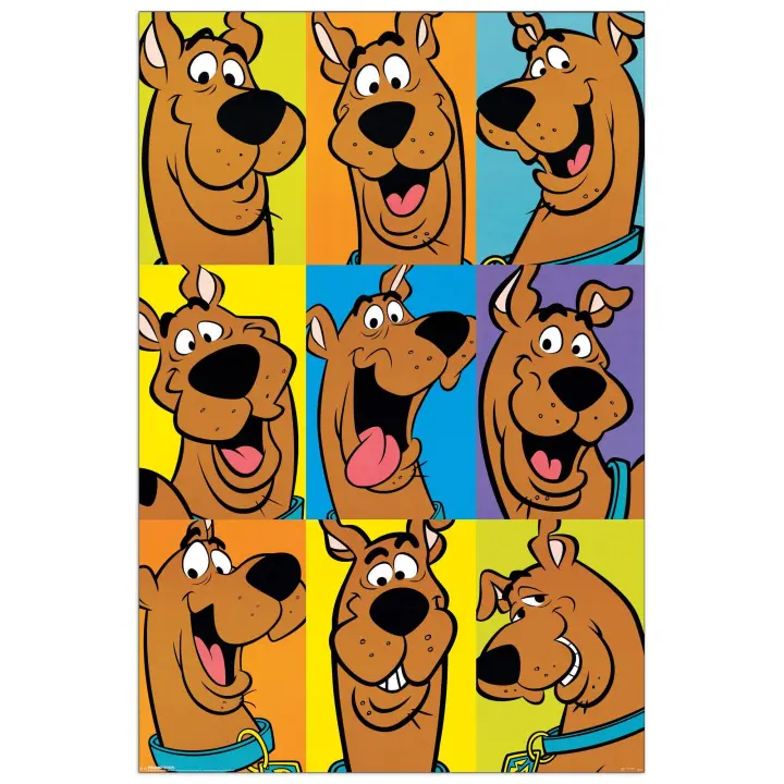 Decorative Panel de dibujos animados, Lilo para Colgar. -Scooby Doo - Cm 60x90 - 1
