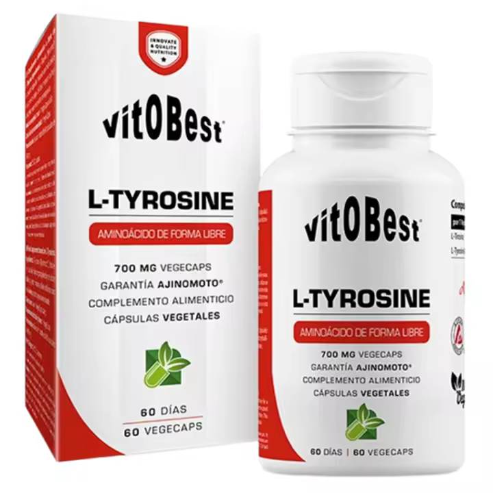 L-Tyrosine 60caps Vitobest - 1