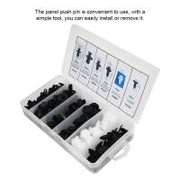 100pcs Clip De Automóvil Punzón De Parachoques Empuñadura De Tornillo Para Panel De Puerta Y Bumper Empaquetado En Caja/ Bolsa - details 3