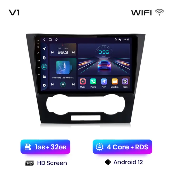 Junsun Radio Coche para Chevrolet Epica 1 2006 2007 2008 2009 2010 2011 2012  Inalámbrico CarPlay Android Auto AI Voice 2 din Pantalla Coche Android Auto Multimedia Navegación GPS Auto radio - 1