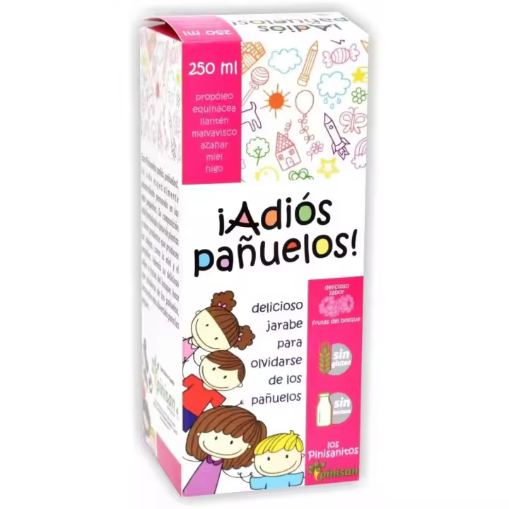 PINISAN Adiós Pañuelos 250 ml - Complemento Alimenticio para Niños - 1