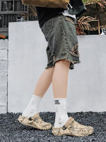 Sandalias De Verano Para Hombres 2024 Zapatos De Jardín Y Hogar Cómodos Y Ligeros Mocasines Suaves Antideslizantes Flip Flop - details 0