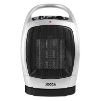 Calefactor Jocca cerámico con doble función: calor y ventilación. Además cuenta con un diseño compacto y ergonómico, oscilación de 60º, termostato regulable e indicador luminoso - details 1