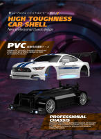 Coche RC De 1:24 Para Niños Juguete De Carreras Remoto Controlado Con Luz Modelo GTR AE86 Regalo Para Niños Vehículo De Racing - details 7