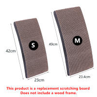 Tablero De Rasguñar Para Gatos Con Marco De Madera 3 En 1 Sillón De Descanso Antirraspado Juguete Para Uñas Sofá Para Gatos - details 0