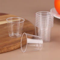 50Pcs Copas De Postre Mini Desechables De 30ML En Plástico Transparente Para Fiestas De Cumpleaños Picnics Y Prueba De Comida En La Cocina - details 1