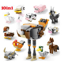 Bloques De Construcción De Animales Del Mundo Insecto Scorpion Mantis Hormiga Araña Pájaro Marino Regalo Para Niños Adornos De Escritorio Bloques Pequeños Compatible Con Lego ABS Sin Batería - details 2